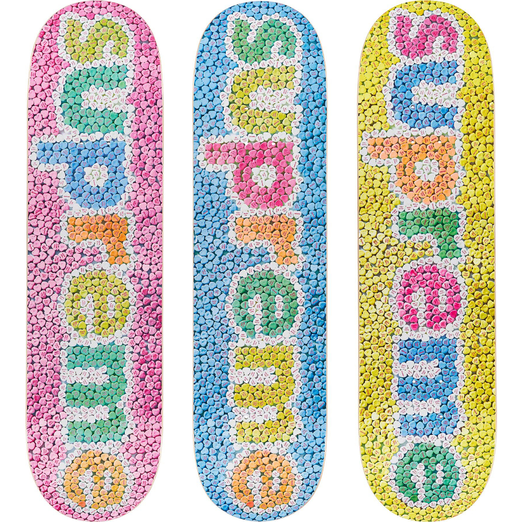 【紐約范特西】預購 SUPREME SS23 CANDY HEARTS SKATEBOARD 滑板