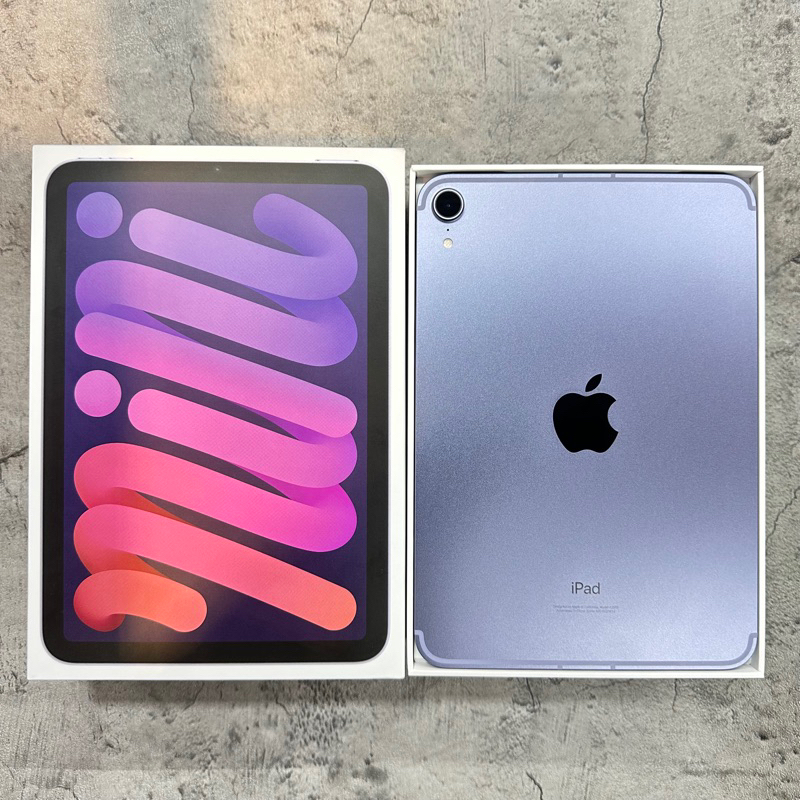 新品✨ iPad mini 6 64G LTE 紫色✨ 台灣公司貨 二手 超新‼️ mini6 64 紫
