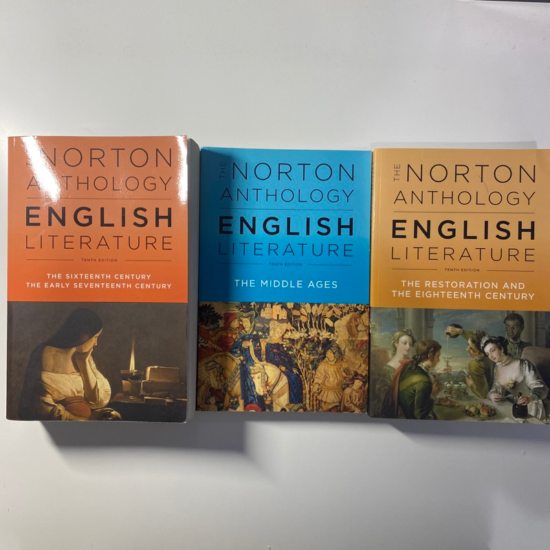 The Norton Anthology of English Literature, Package 1, 10/e