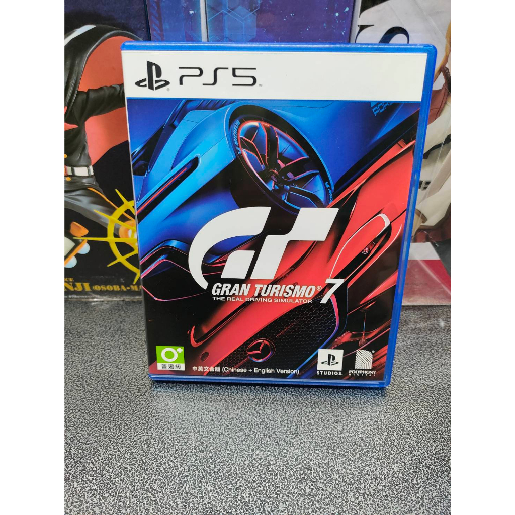 PS5 光碟遊戲片 GT7 跑車浪漫旅7 9.9成新 二手