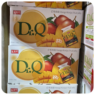 【好食在】 Dr.Q芒果蒟蒻果凍 量販箱 6000g (6kg)【盛香珍】 零食 古早味 點心 蒟蒻果凍 果凍
