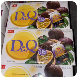 【好食在】 Dr.Q百香果蒟蒻果凍 量販箱 6000g (6kg)【盛香珍】 零食 古早味 點心 蒟蒻果凍 果凍 百香果