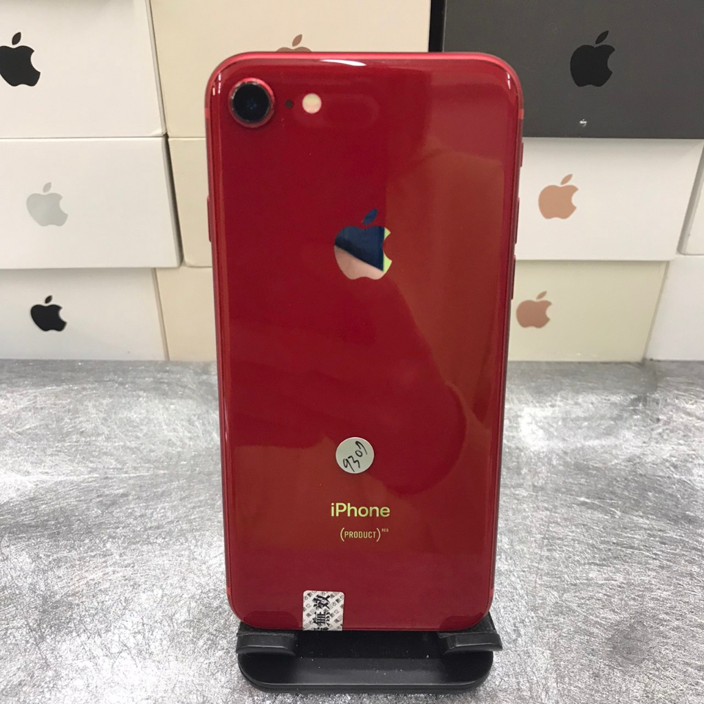 【大容量備用機】i8 iPhone 8 256G 4.7吋 紅  Apple 手機 台北 師大 可自取 可面交 9307