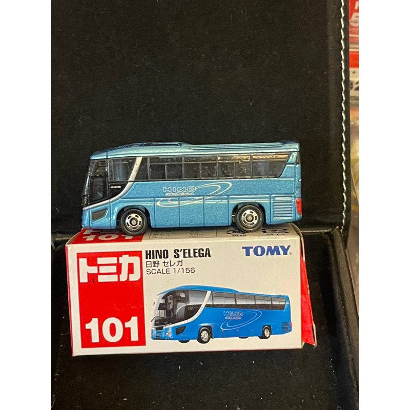 Tomica 101 HINO S'ELEGA BUS 舊藍標 中國製