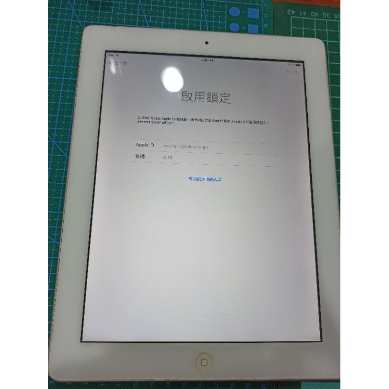 二手 有鎖 蘋果 apple iPad (第 3 代) ipad3 A1416 16gb wifi 零件機 料版 二手機