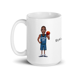 [NBA球星HOFer版系列] 明尼蘇達灰狼隊 賈奈特 MVP Kevin Garnett #21 “KG”馬克杯