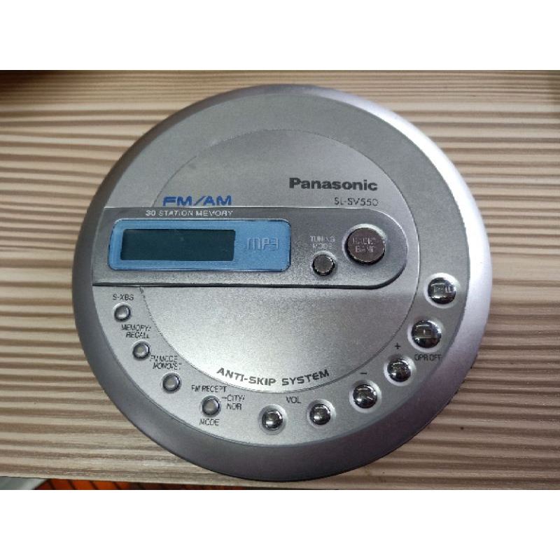 SL-SV550 松下 Panasonic 超薄CD隨身聽 絕版收藏 日本製