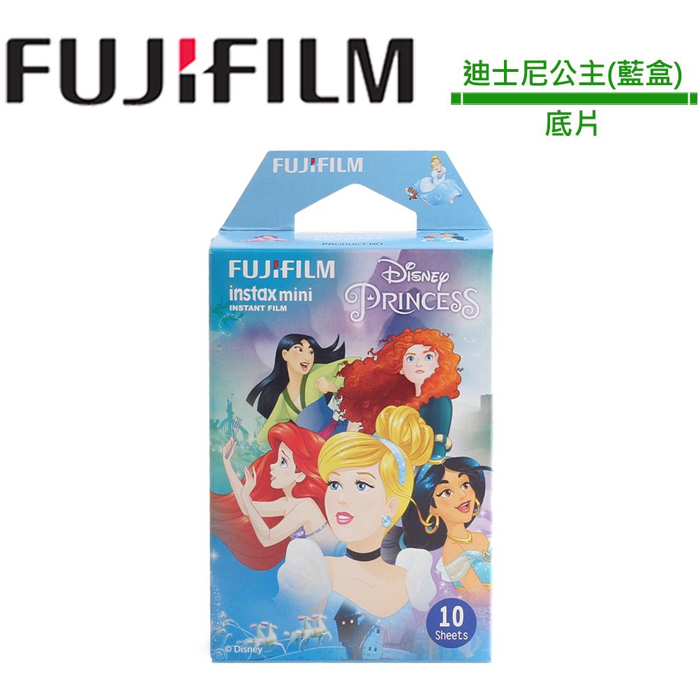 FUJIFILM Instax Mini 拍立得底片 迪士尼 藍盒公主 底片 灰姑娘 花木蘭 阿拉丁 茉莉 【過期品】