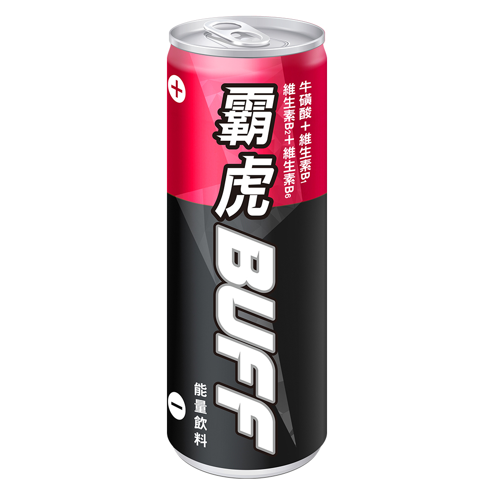 【泰山】霸虎BUFF雙效能量飲料-戰鬥力-紅(250ml-24入/箱)