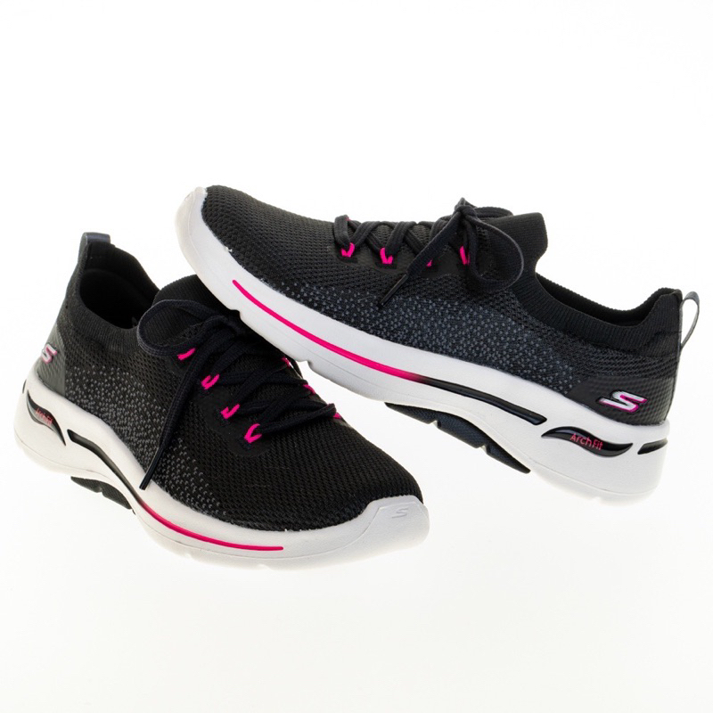 SKECHERS健走系列女鞋6號（23公分）🔥全新🔥 GOWALK ARCH FIT - 124863BKHP