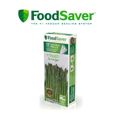 美國FoodSaver 真空卷2入裝(11吋) 真空包裝機配件 FSFBF0526 超強靭七層結構  恆隆行公司 拼客購