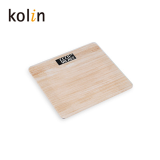 【Kolin】歌林溫度顯示木紋體重計KWN-MN33 體重機 鋼化玻璃 電子體重機