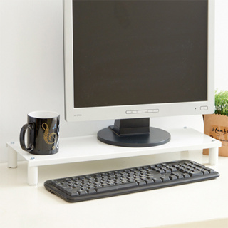 【H&R安室家】省空間桌上螢幕架/鍵盤架 OA127