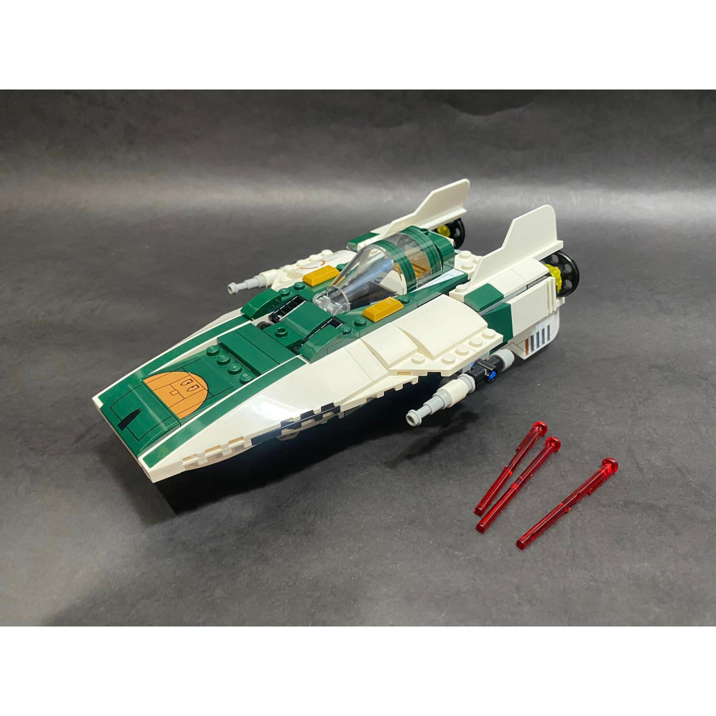 二手 展示品 LEGO 樂高 STAR WARS 星際大戰 75248 A-Wing A戰機 拆售載具