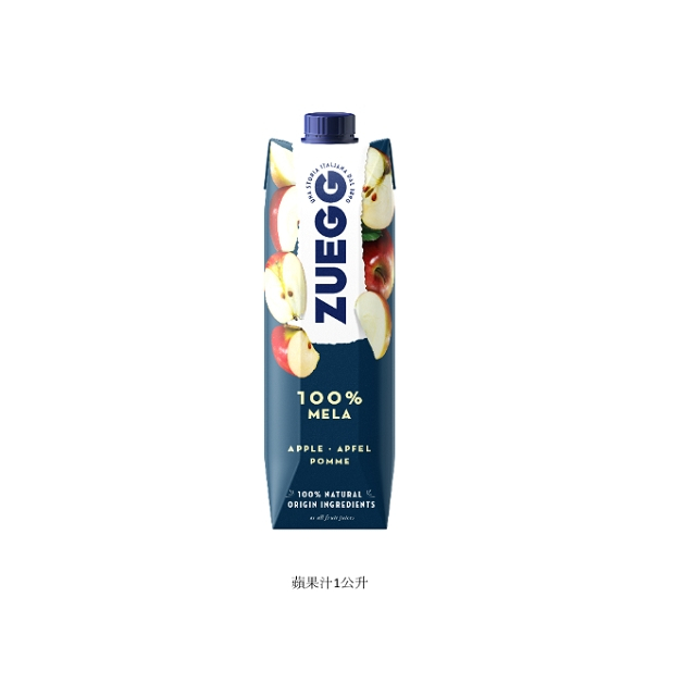 【義大利Zuegg】藍莓蘋果汁(1公升/瓶)