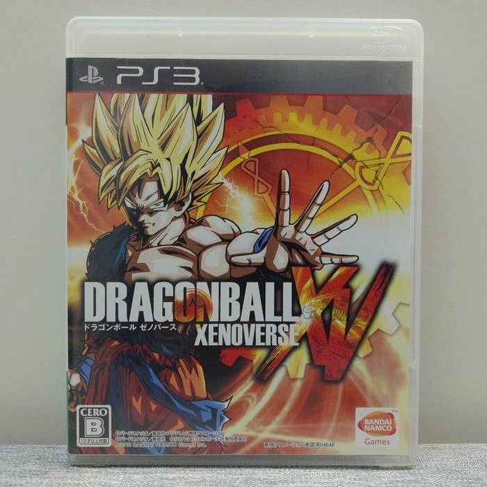 PS3 七龍珠 XV DRAGON BALL XENOVERSE 超宇宙 純日版(編號180)