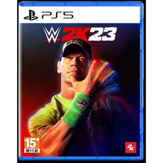 【芷芷電玩】一件免運 PS5 WWE 2K23 美國勁爆職業摔角 2023 英文版 摔角 江西拿 美摔 約翰希南 現貨