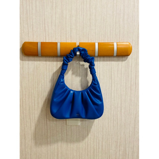 （免運、全新素食皮革包）JW PEI Gabbi 手提包 - 克萊因藍 Vegan Bag Blue
