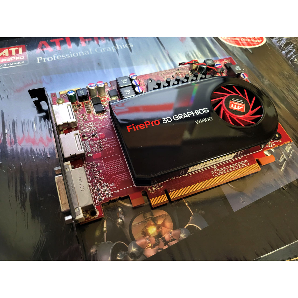 專業繪圖 顯示卡 AMD ATI FirePro V4800 PCIE DP DVI