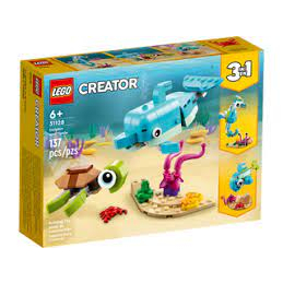 ⭐Master玩具⭐ˇ樂高 LEGO 31128 海豚和烏龜 3in1