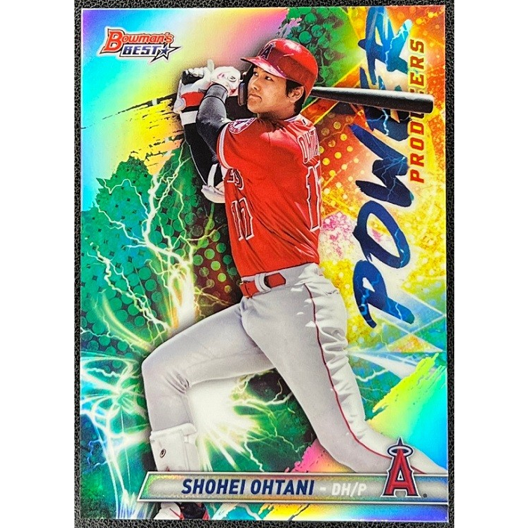 球員卡 Shohei Ohtani 大谷翔平 2019 Bowman's Best Power Producers 亮面