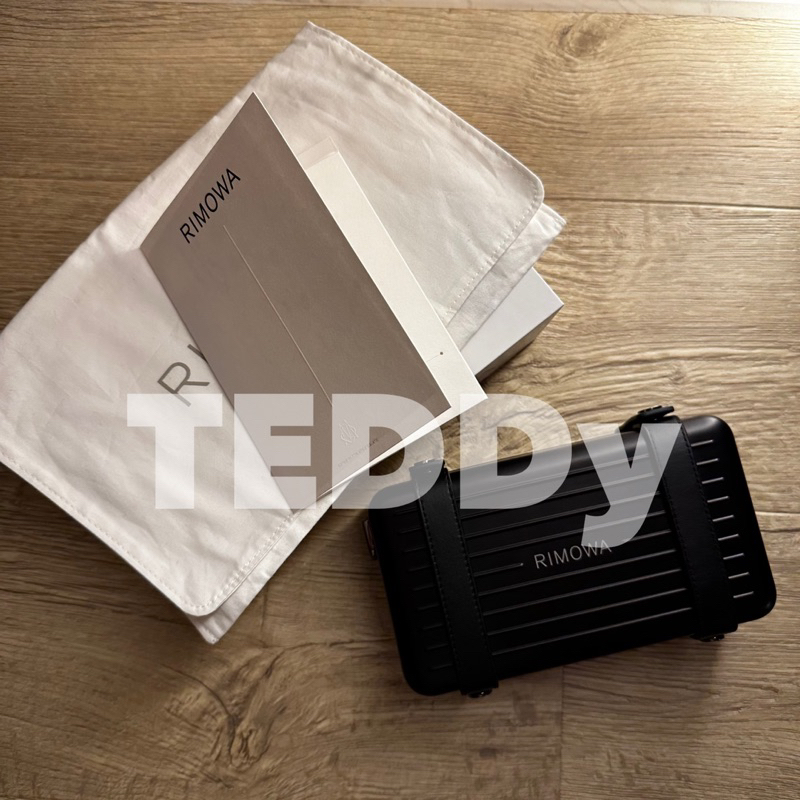 RIMOWA PERSONAL CROSSBODY BAG ALU BLACK 黑色斜背包/鋁合金/DIOR聯名款