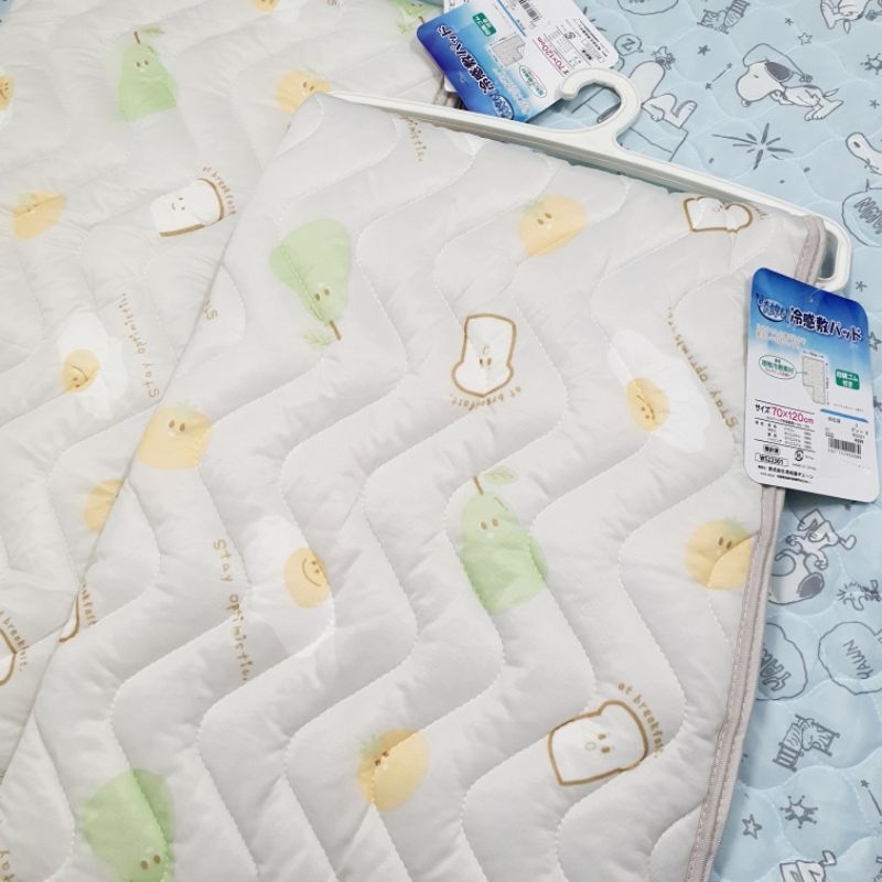 日本開發🇯🇵【接觸涼感】🆒兒童冷感床套 保護墊 床墊套床罩 遊戲墊70*120cm