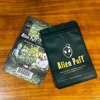 👽 Alien Mylar Seal Bag 外星人 造型密封袋 儲存 防臭 儲存 耐用