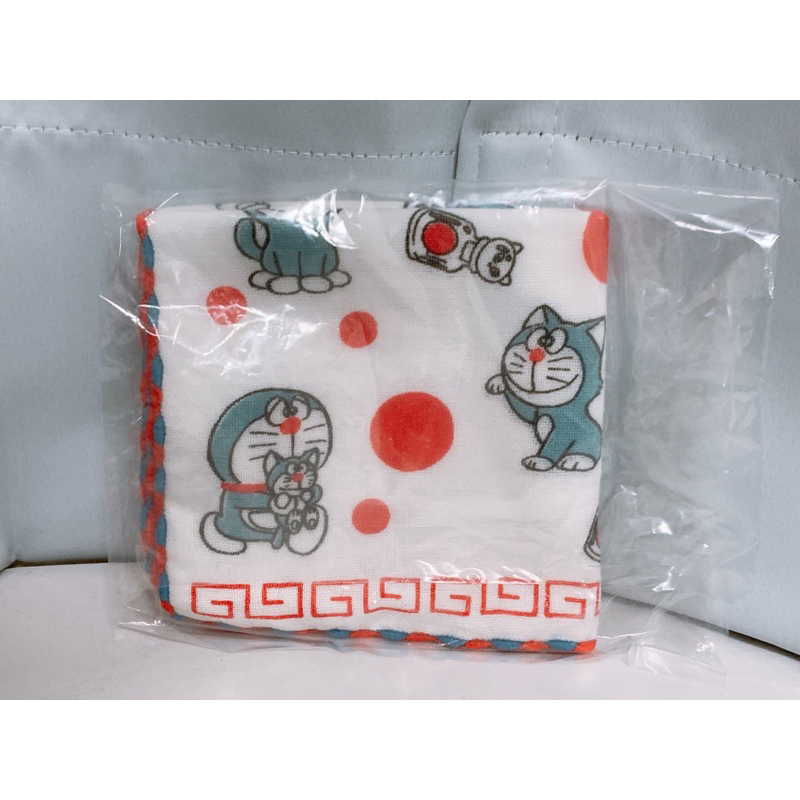 日本🇯🇵哆啦a夢 Doreamon 小叮噹 未來百貨限定 方巾 來來貓 招財貓 小毛巾 手帕