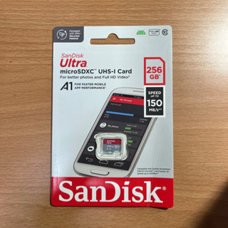 【台灣公司貨】現貨 SanDisk MicroSD A1 高速記憶卡256G
