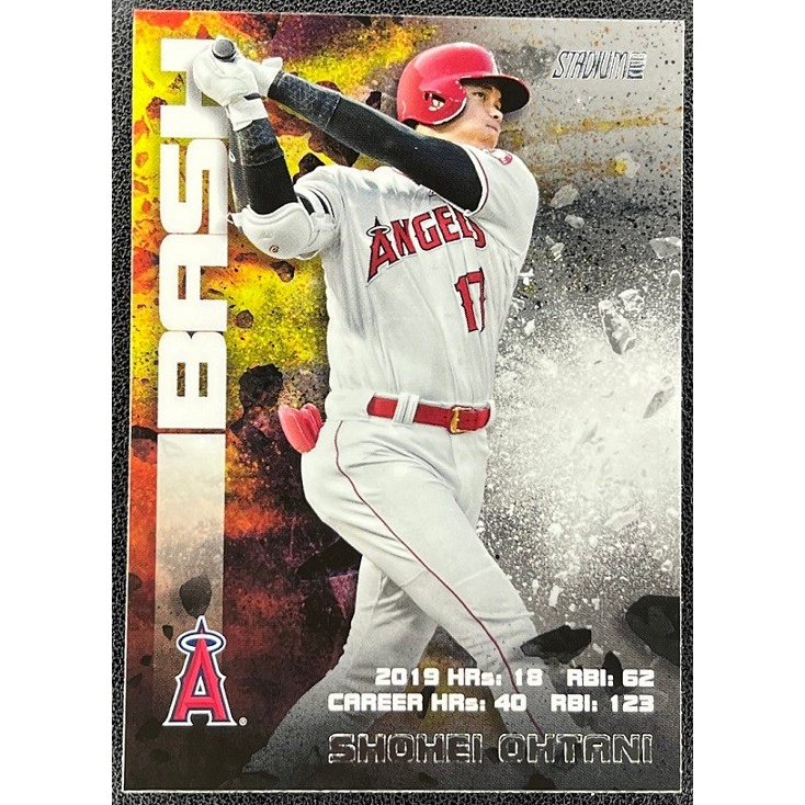 MLB 球員卡 Shohei Ohtani 大谷翔平 2020 Topps TSC Bash and Burn