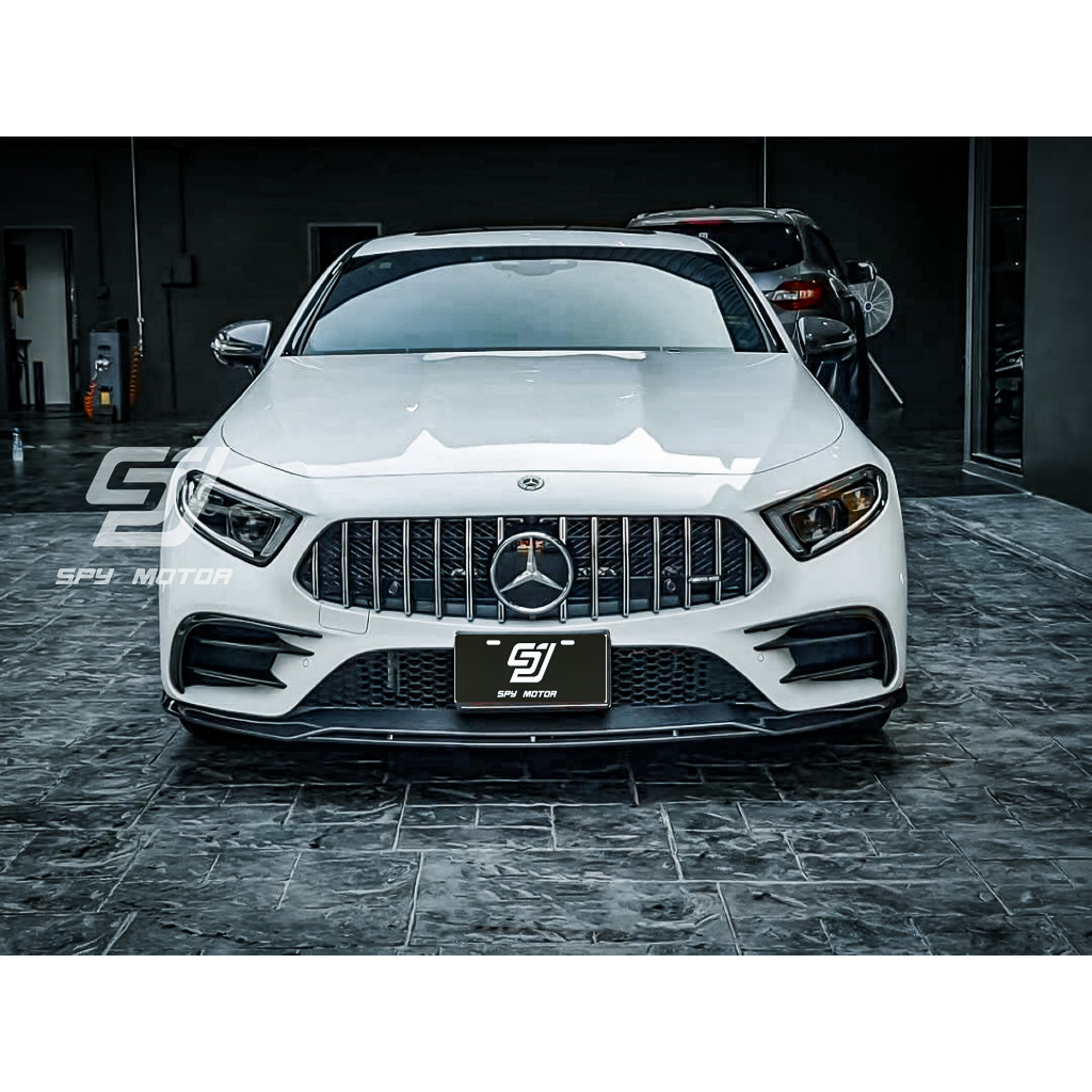 【SPY MOTOR】Benz W257 CLS350 CLS450 CLS53 碳纖維前下巴