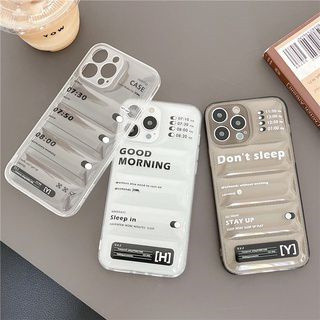 臺灣現貨 iPhone14 手機殼 適用11 12 13Pro XR XS 7P 8P 羽絨衣 透明羽絨服防摔 蘋果