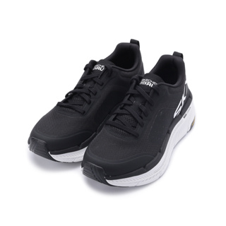 SKECHERS GO RUN MAX 2.0綁帶運動鞋 黑白 220823BKW 男鞋