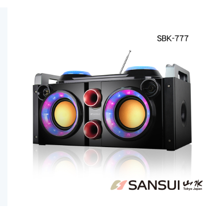 SANSUI 山水 音霸藍牙隨行卡啦OK播放器 SBK777