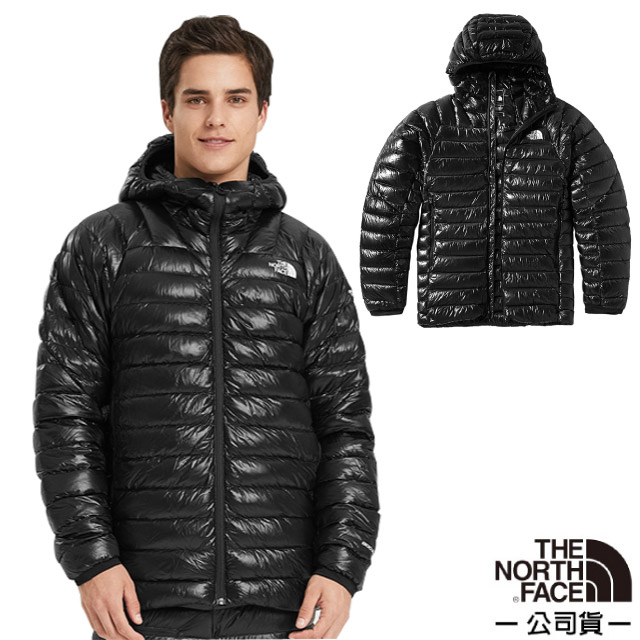 【The North Face】男款最強保暖 防潑水連帽羽絨外套(800FP)羽絨衣.雪衣.登山滑雪旅行_黑色_3SQJ