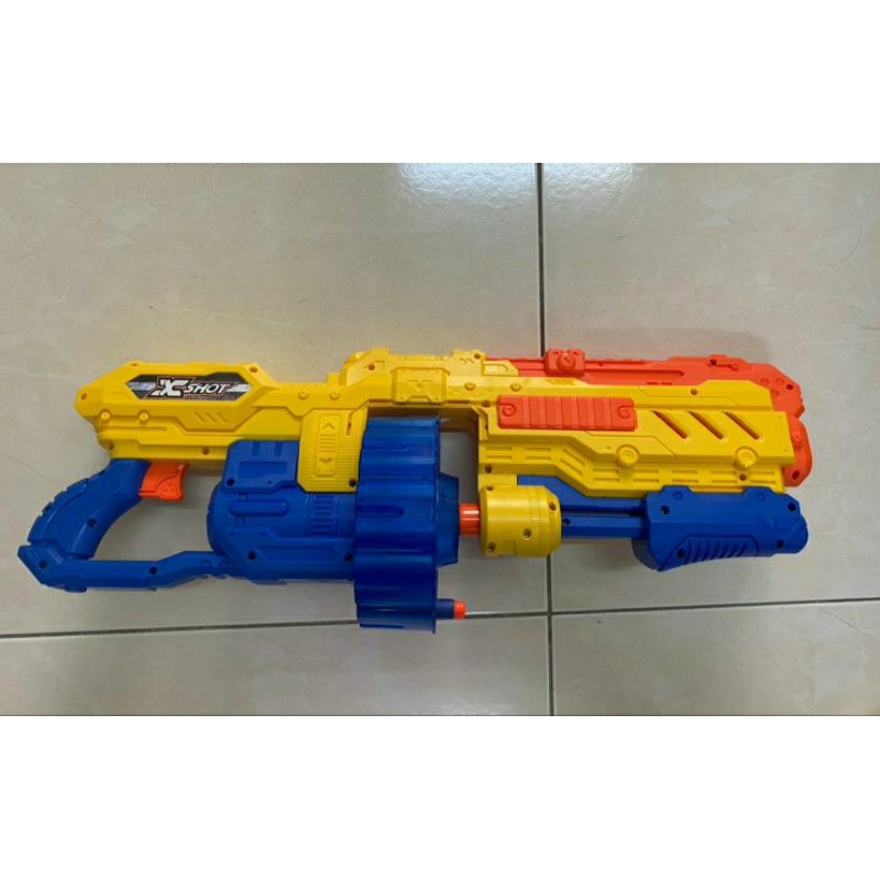 ZURU X-SHOT EXCEL TURBO ADVANCE 玩具狙擊 2手 （非NERF 白復仇 自由）