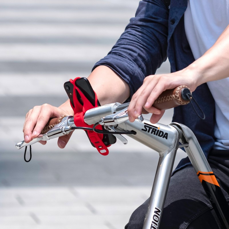 『小蔡單車』 BONE Bike Tie 4 矽膠 通用 手機 固定座/手機座/手機架 黑色 自行車/登山車/公路車