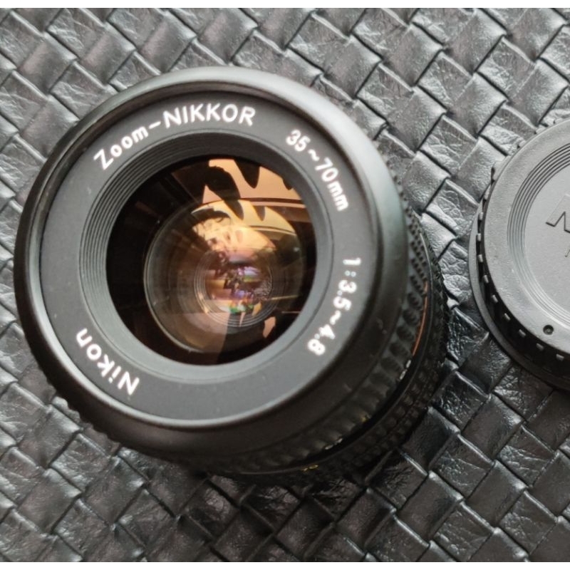 復古風正夯！底片相機手動鏡頭 NIKON 35-70 手動對焦手感佳 F卡口 適用nikon FM2