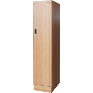 【萊夫家居】TS-1E：山毛色1.2尺單門衣櫃【台中家具】開門式衣櫥 單吊衣櫃 多色可選 防蛀木心板 台灣製造