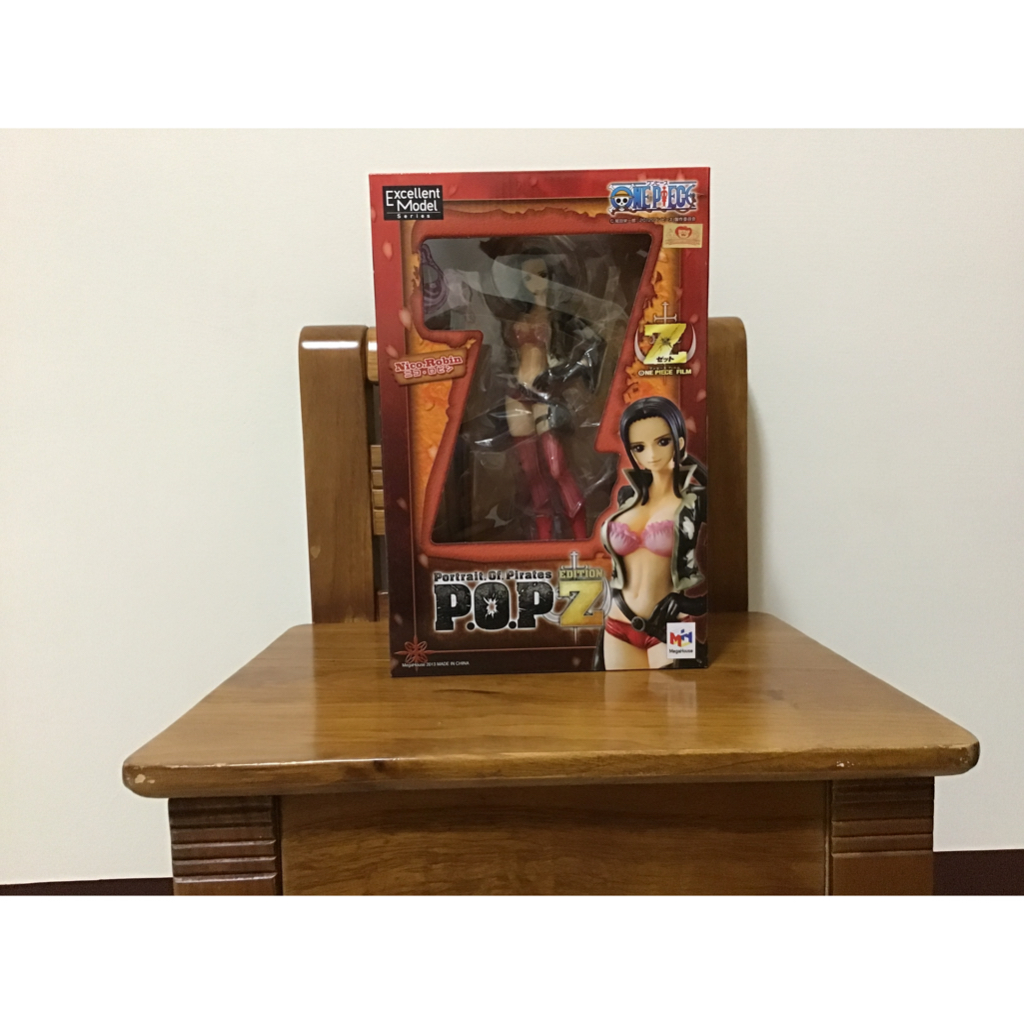 海賊王 POP 劇場版Z 妮可 羅賓 日版 盒損 全新未拆