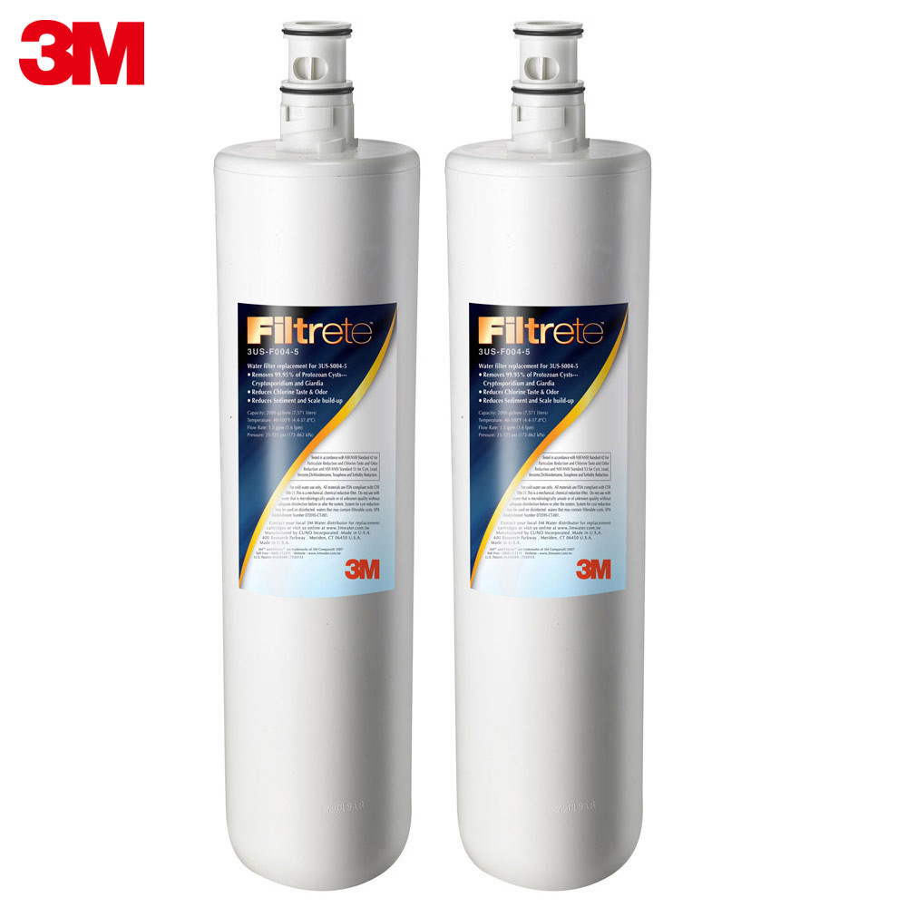 3M 公司貨 S004 淨水器專用替換濾心 3US-F004-5 (2入組)