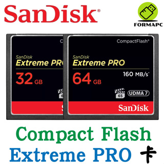 SanDisk Extreme PRO CF 160M 32GB 64GB CompactFlash 專業攝影記憶卡
