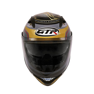 GTR SA-60 英國旗#2水泥灰 彩繪 全罩式安全帽 內建墨鏡 階梯式鐵插扣 快拆式鏡片【歐樂免運】