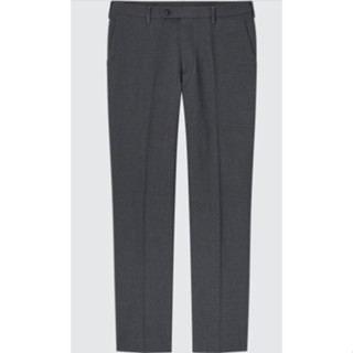 UNIQLO 男裝 舒適西裝長褲(特級輕量透氣)