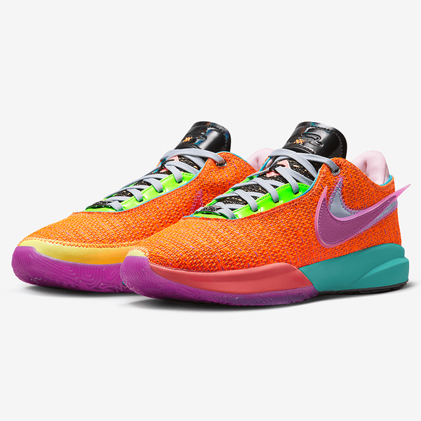 S.G NIKE LEBRON XX 20 Total Orange LBJ DJ5422-800 鴛鴦 橘色 籃球鞋