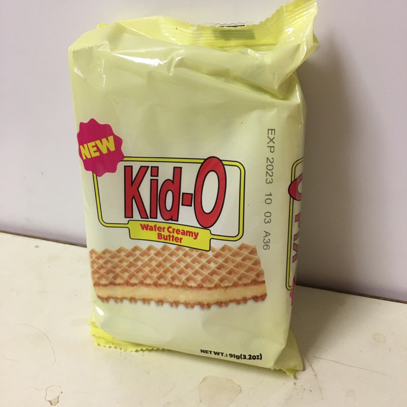 KID-O Wafer 奶油夾心餅乾91g。三明治餅乾136g 隨手包 奶油風味 夾心餅乾 鬆脆威化餅