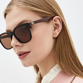 GUCCI GG1001SK 古馳太陽眼鏡｜女經典款方形高階感黑框時尚優雅墨鏡 女生品牌太陽眼鏡框【幸子眼鏡】