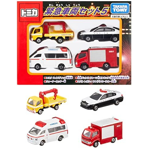 TAKARA TOMY TOMICA 多美小汽車 緊急車輛組 TM48652