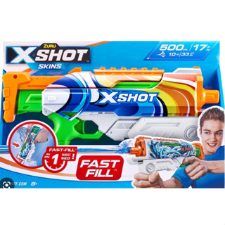 2 Kids<ZURU>隨機出貨 X SHOT 快充水槍-塗裝中型 水槍 快充 戲水 原價499 現貨 單入